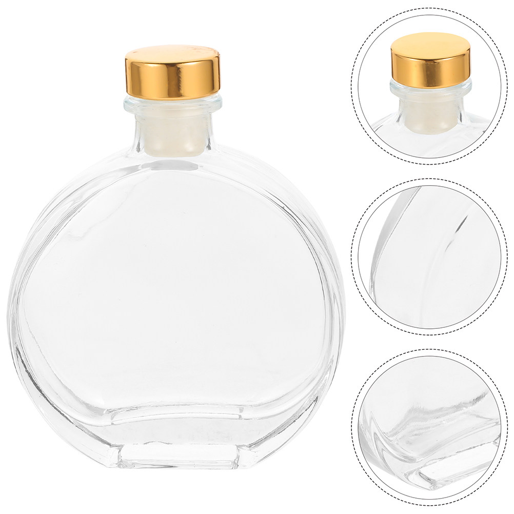 Home Fragrance With Essential Oils - 1Set Refillable Aromatherapy Glass Bottle Essential
