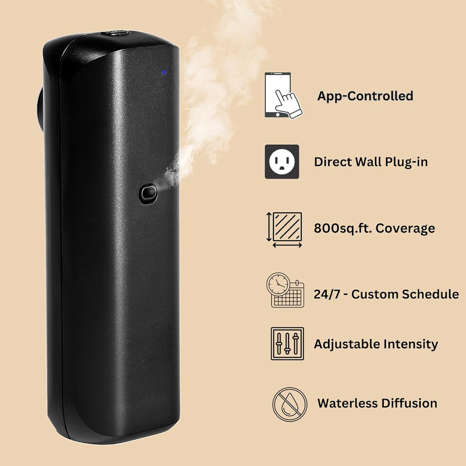Home Fragrance Relax - Fragrance Diffuser Toilet Automatic Air Freshener