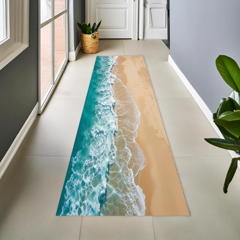 Beach Carpet Mat Rug Blue Ocea - Home Fragrance Ocean Breeze review and price