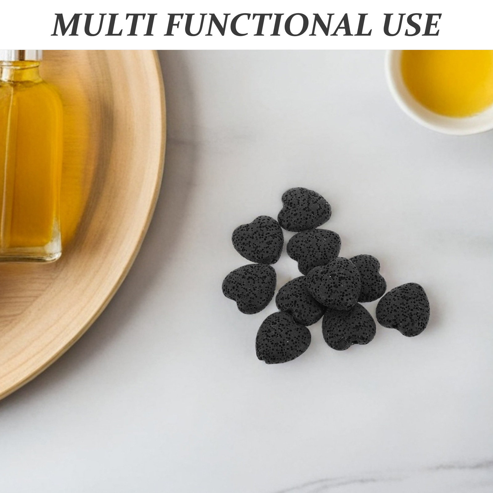 20Pcs Heart Volcanic Lava Rock - Home Fragrance With Essential Oils review and price