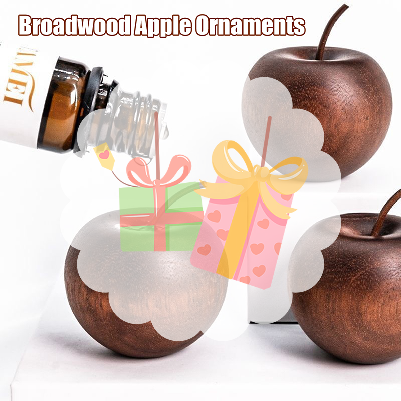1PCS Of Wooden Apple Shaped Es - Home Fragrance With Essential Oils review and price