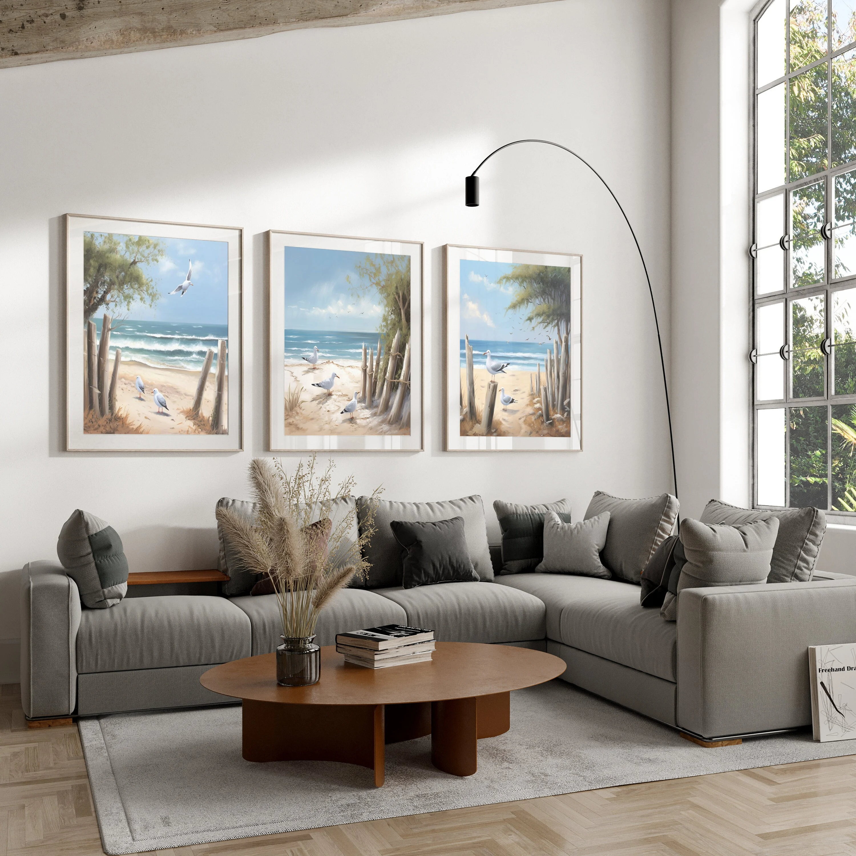Neutral Beach Canvas Prints, P - Home Fragrance Ocean Breeze review and price