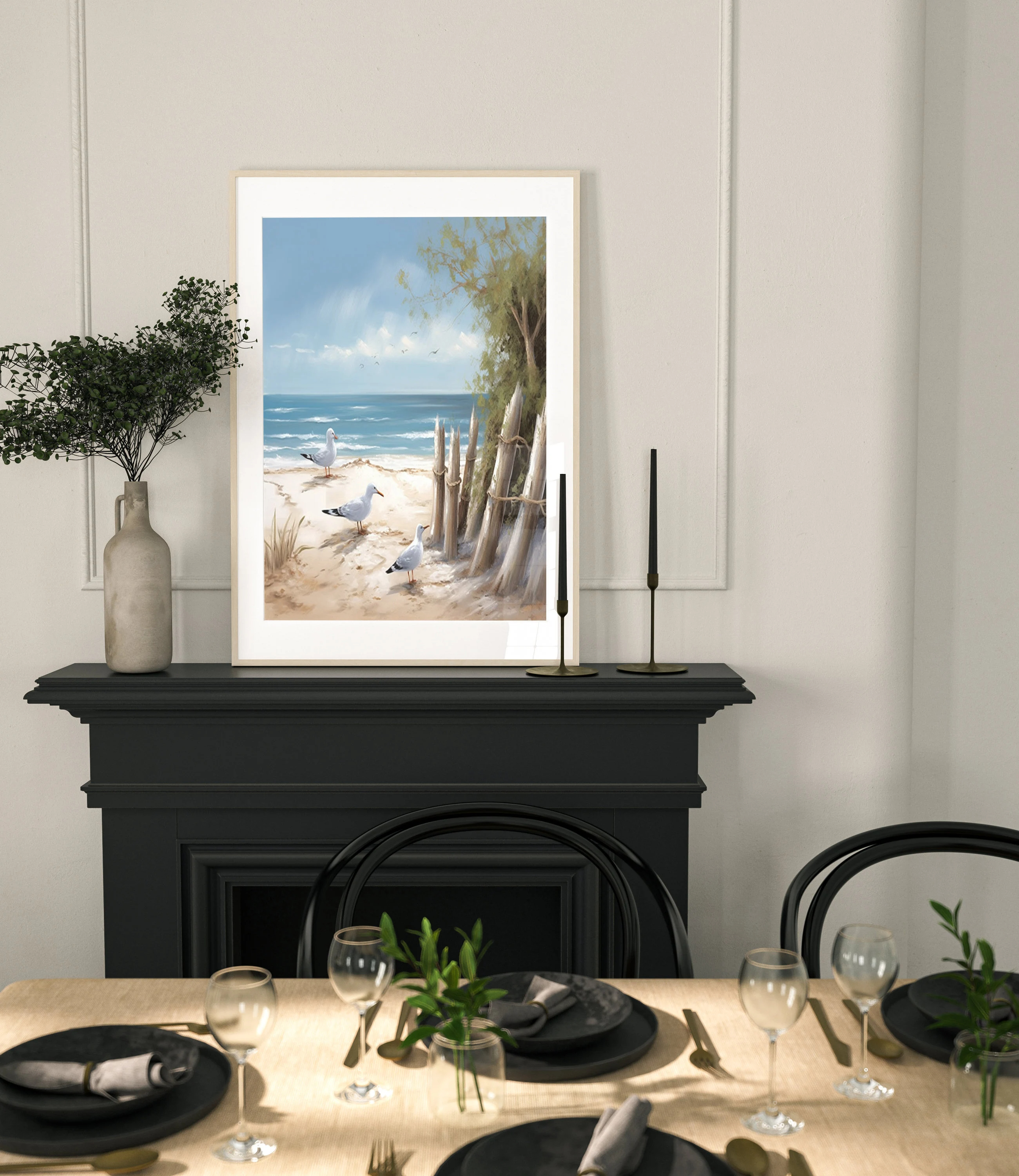 Neutral Beach Canvas Prints, P - Home Fragrance Ocean Breeze review and price