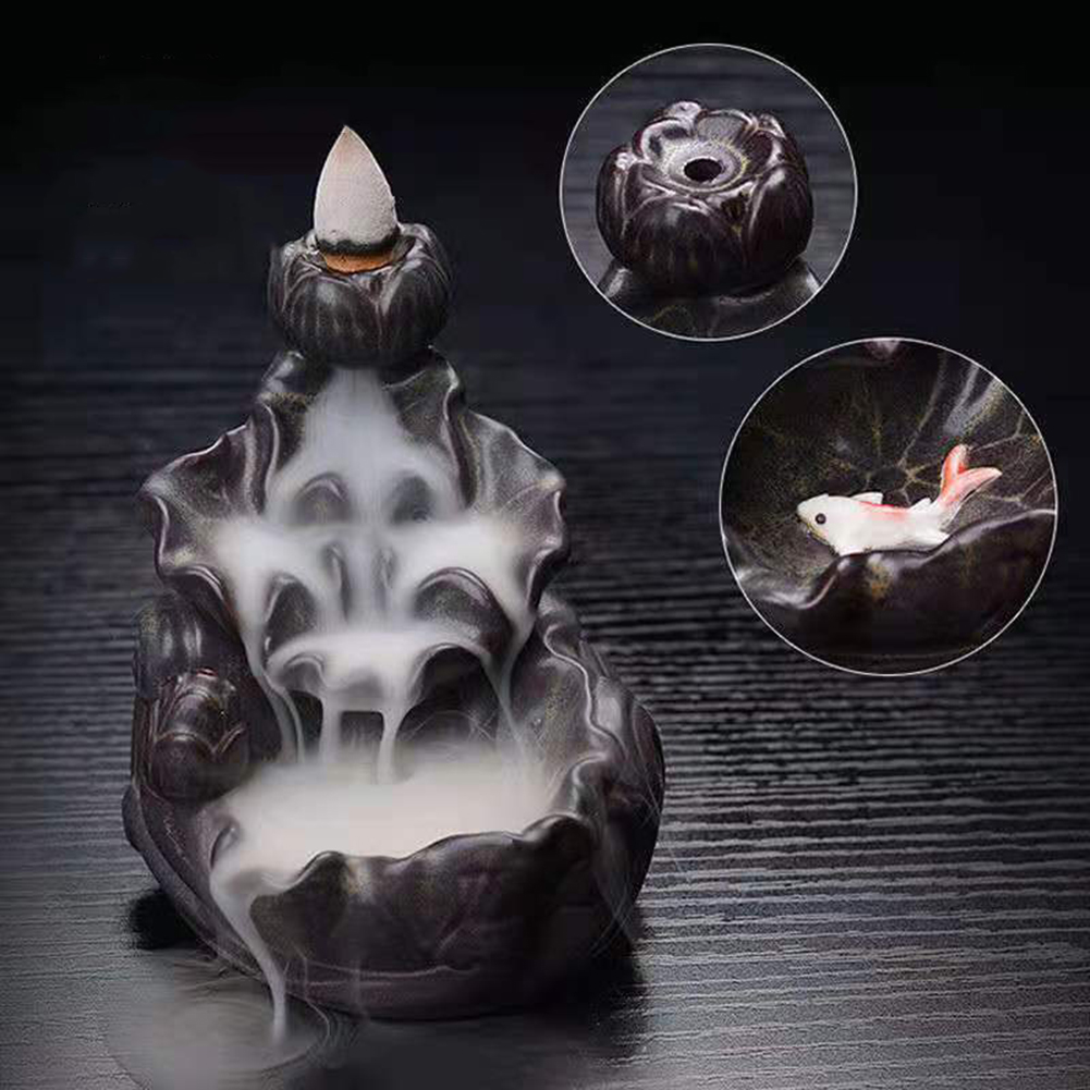 Backflow Incense Burner Censer - Home Fragrance Incense review and price