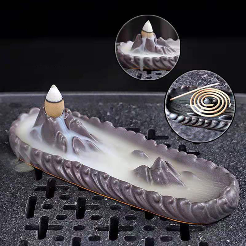 Backflow Incense Burner Censer - Home Fragrance Incense review and price
