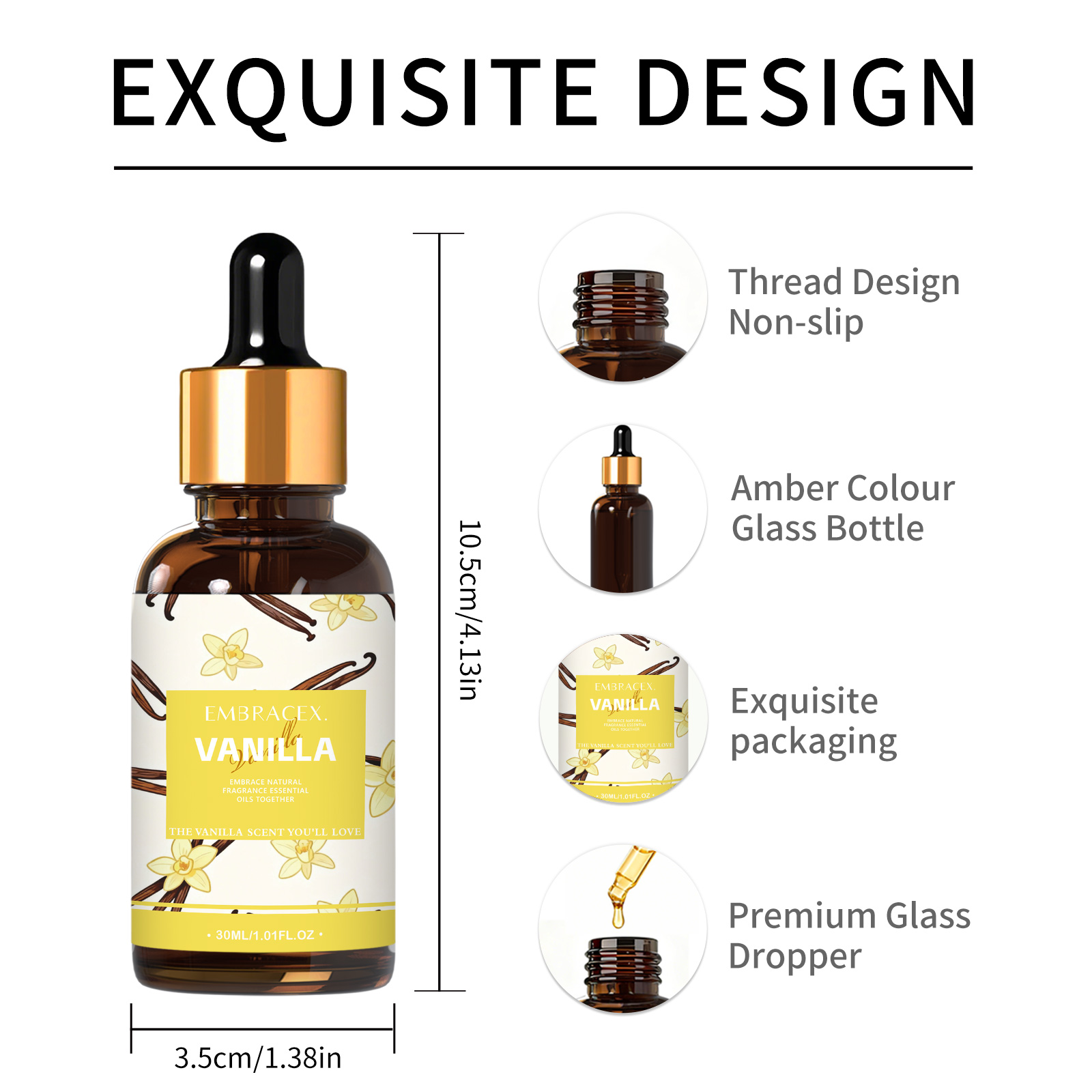 30ml Vanilla Essential Oil Per - Home Fragrance Accessories review and price