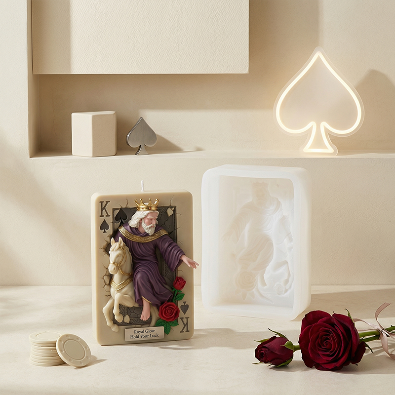 Silicone Candle Molds King Of  - Home Fragrance Fig review and price