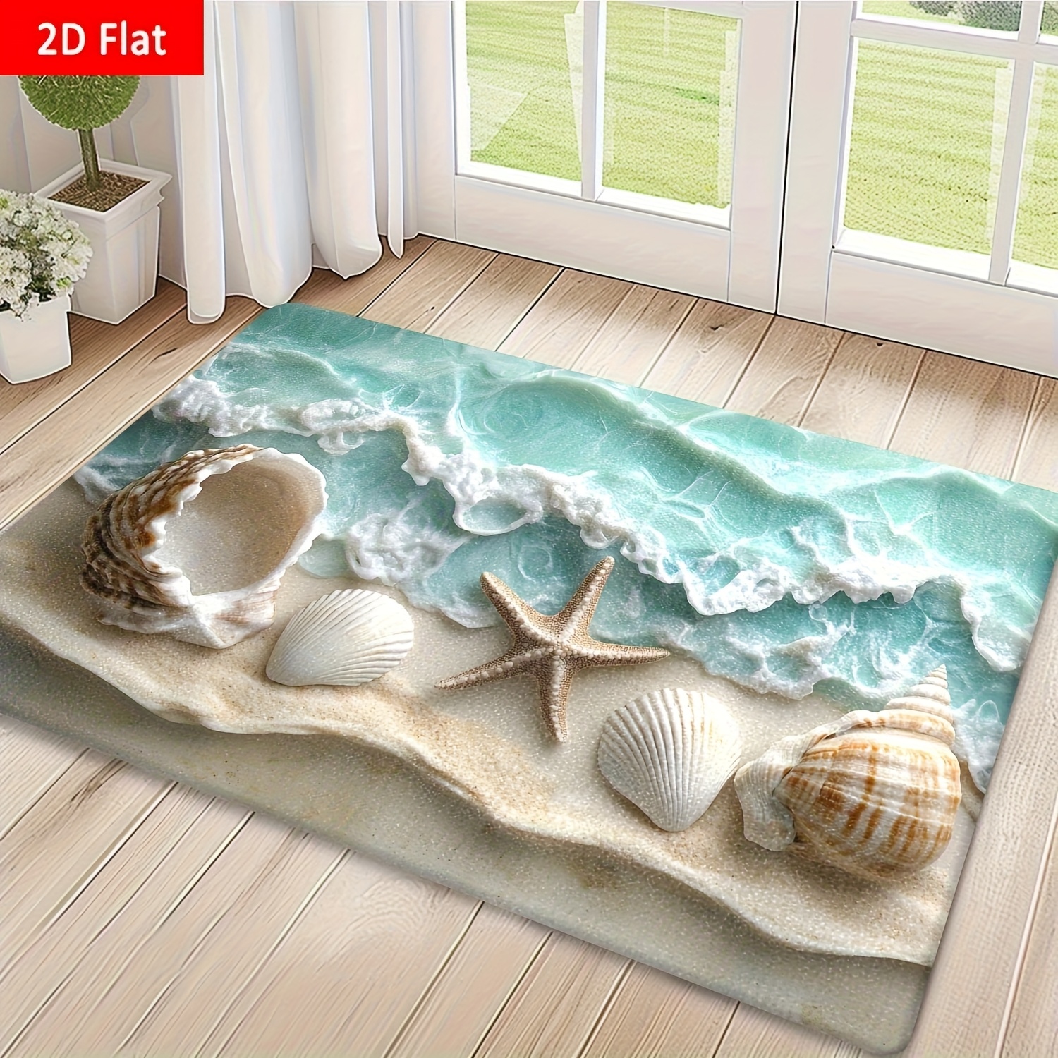 1pc 2D Flat Print Ocean Waves  - Home Fragrance Ocean Breeze review and price