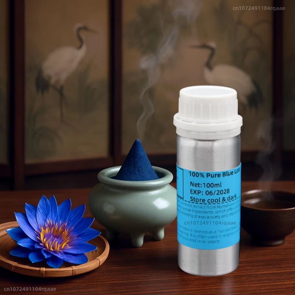 Natural Pure Blue Lotus Oil fo - Home Fragrance Relax review and price