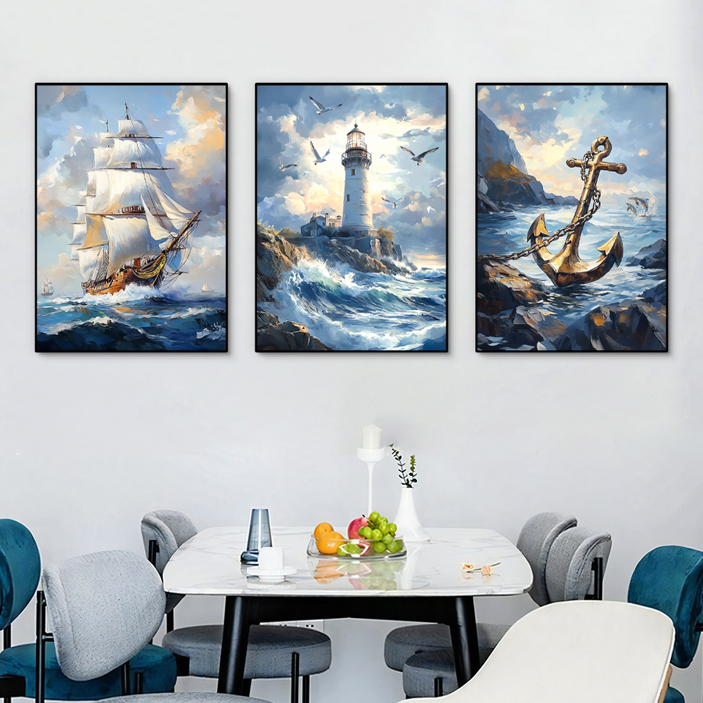 1PC/3PCS Landscape Sailboat Oc - Home Fragrance Ocean Breeze review and price