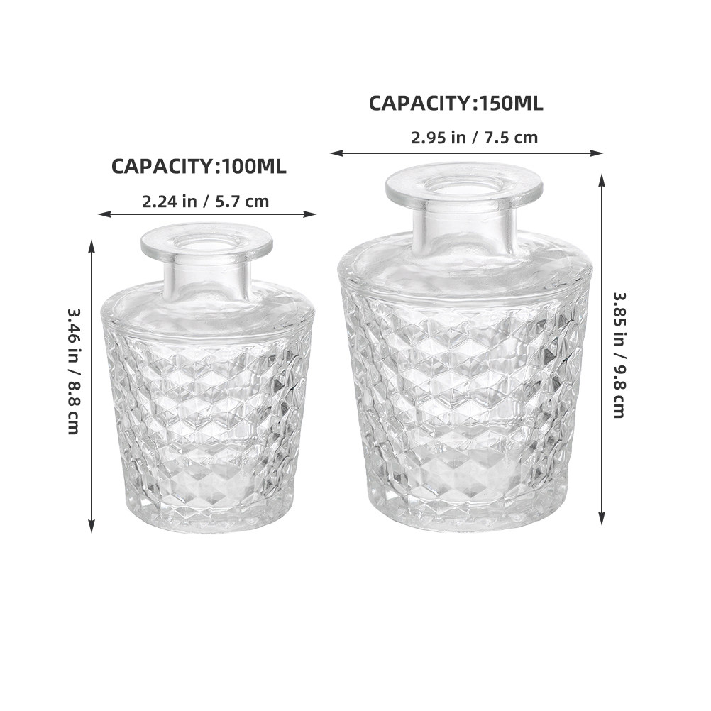 2Pcs Glass Aromatherapy Diffus - Home Fragrance With Essential Oils review and price