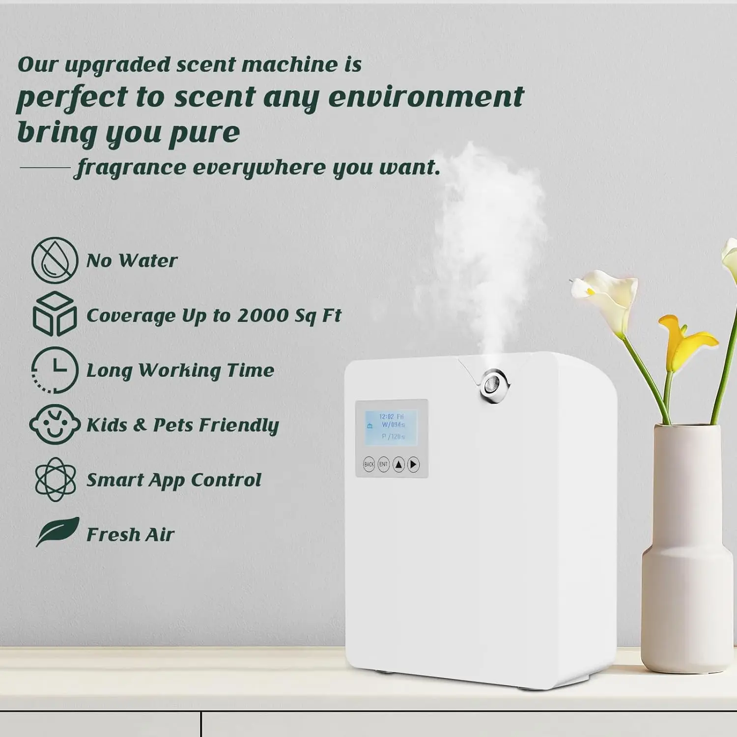 Waterless Fragrance Diffuser 3 - Home Fragrance Relax review and price