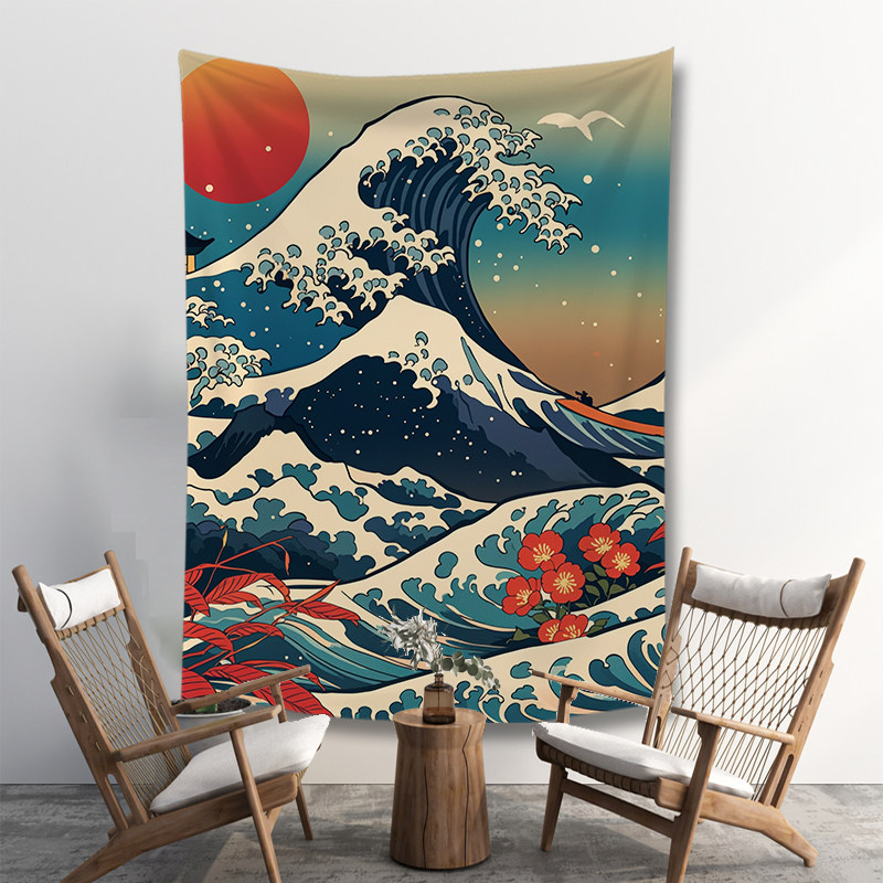VIKAMA The Great Wave Tapestry - Home Fragrance Ocean Breeze review and price
