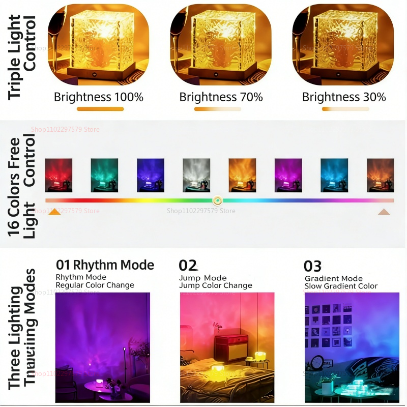 New 16 Colors Night Light Remo - Home Fragrance Ocean Breeze review and price