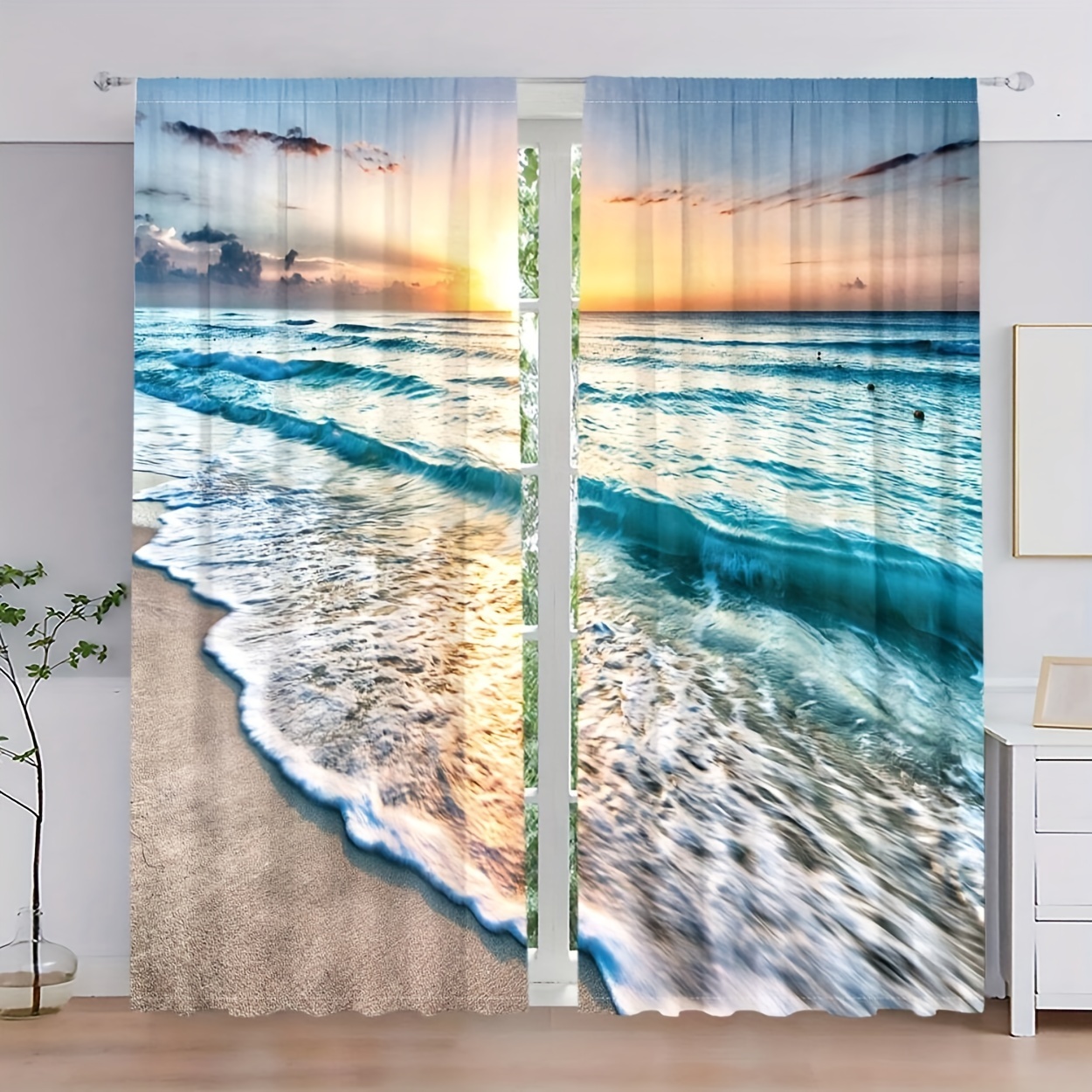 Ocean Sunset Beach Waves Scene - Home Fragrance Ocean Breeze review and price