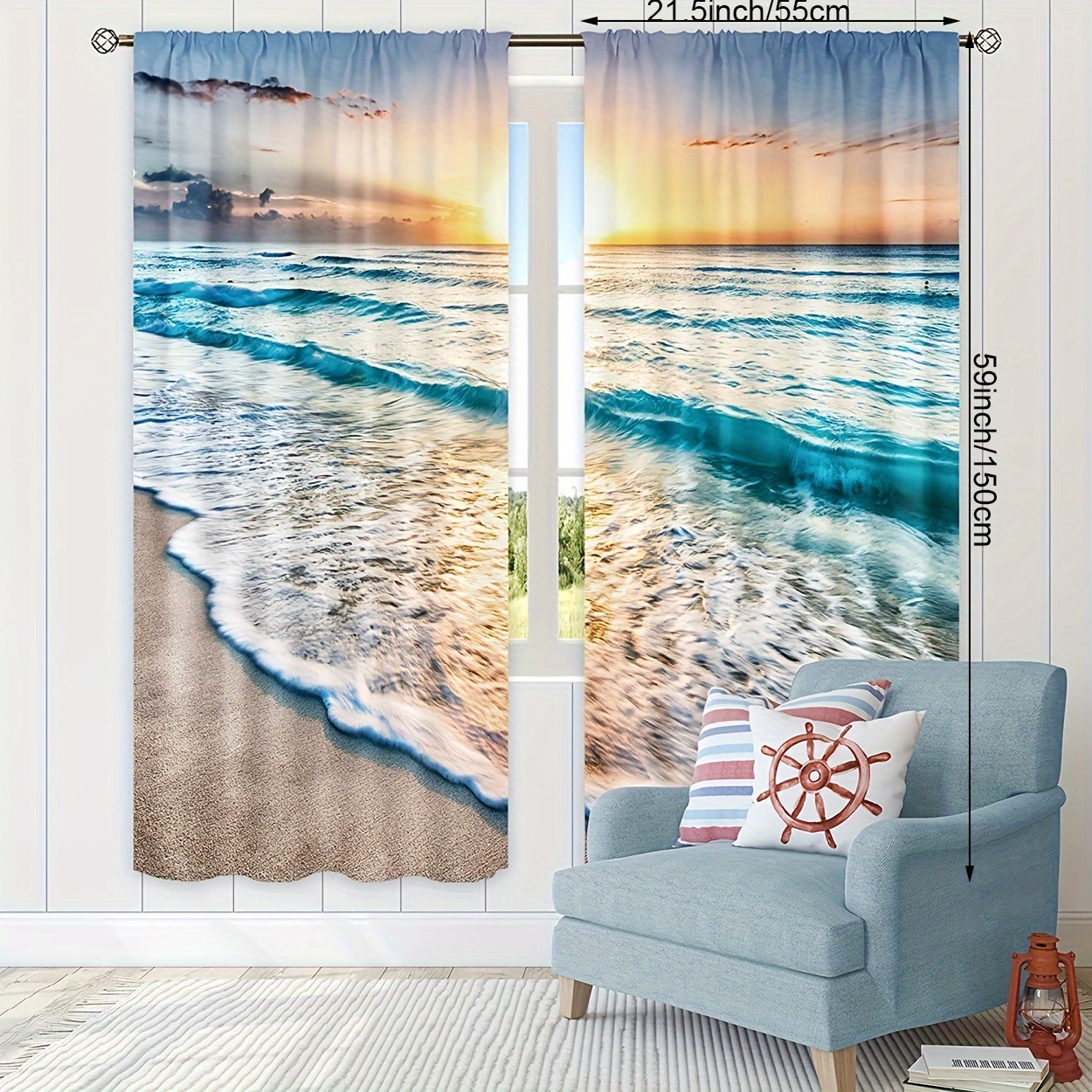 Ocean Sunset Beach Waves Scene - Home Fragrance Ocean Breeze review and price