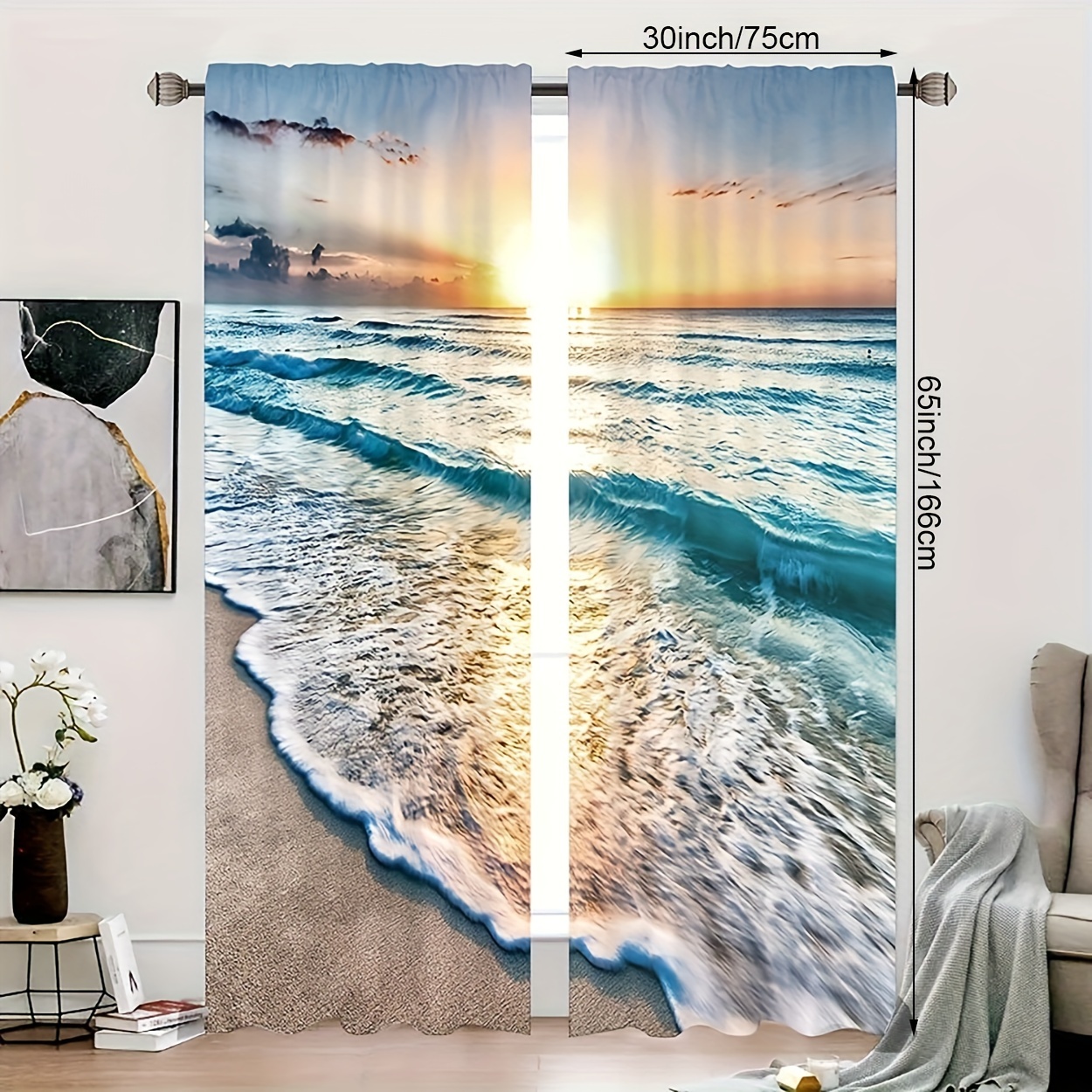 Ocean Sunset Beach Waves Scene - Home Fragrance Ocean Breeze review and price