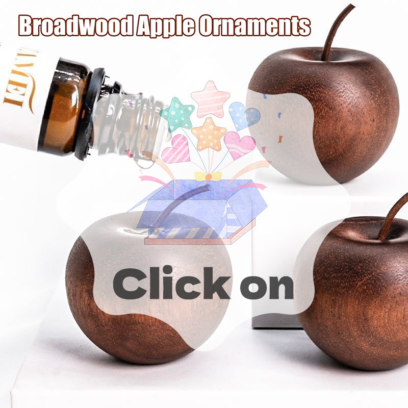 1PCS Of Wooden Apple Shaped Es - Home Fragrance With Essential Oils review and price