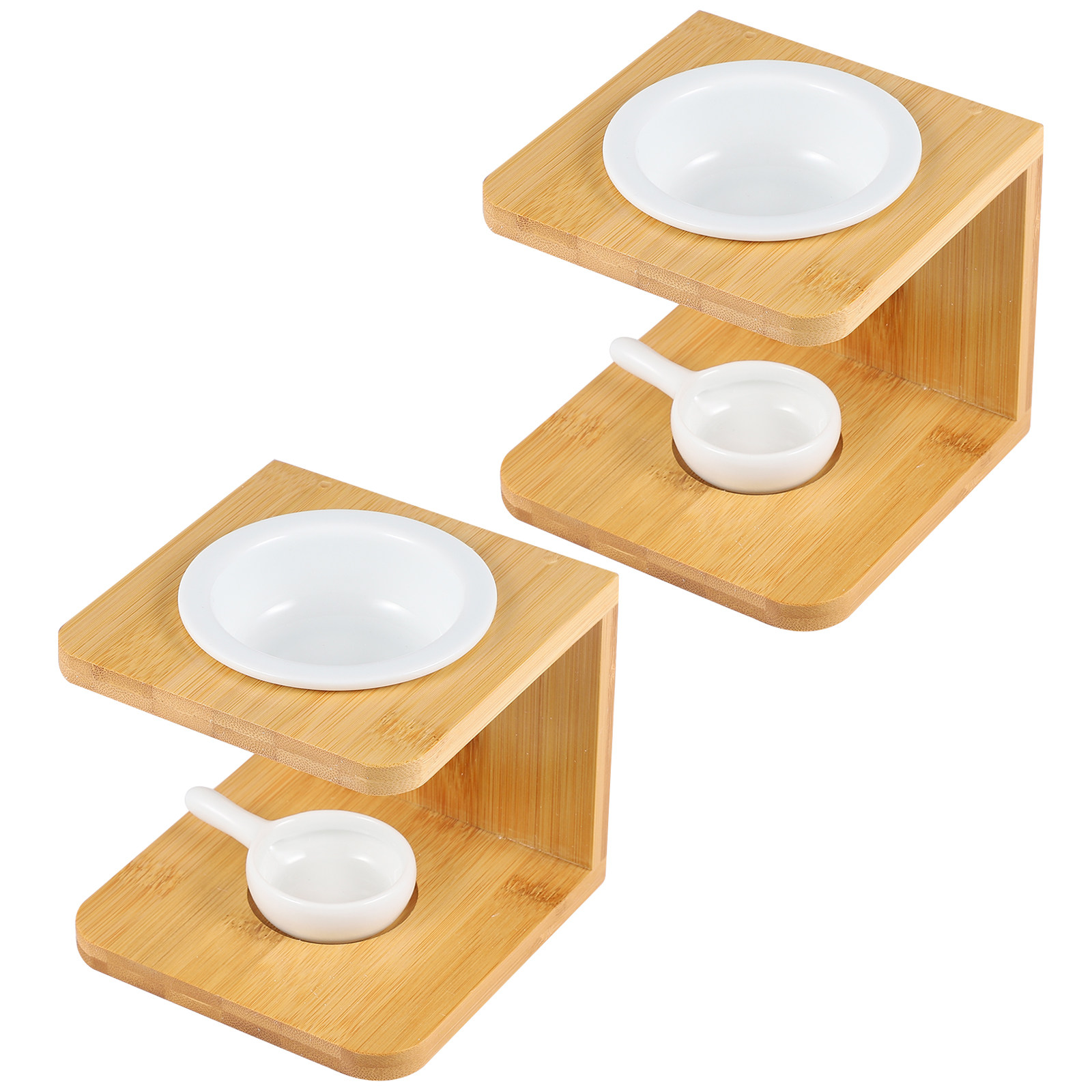 2Sets Bamboo Incense Burner Ec - Home Fragrance Incense review and price